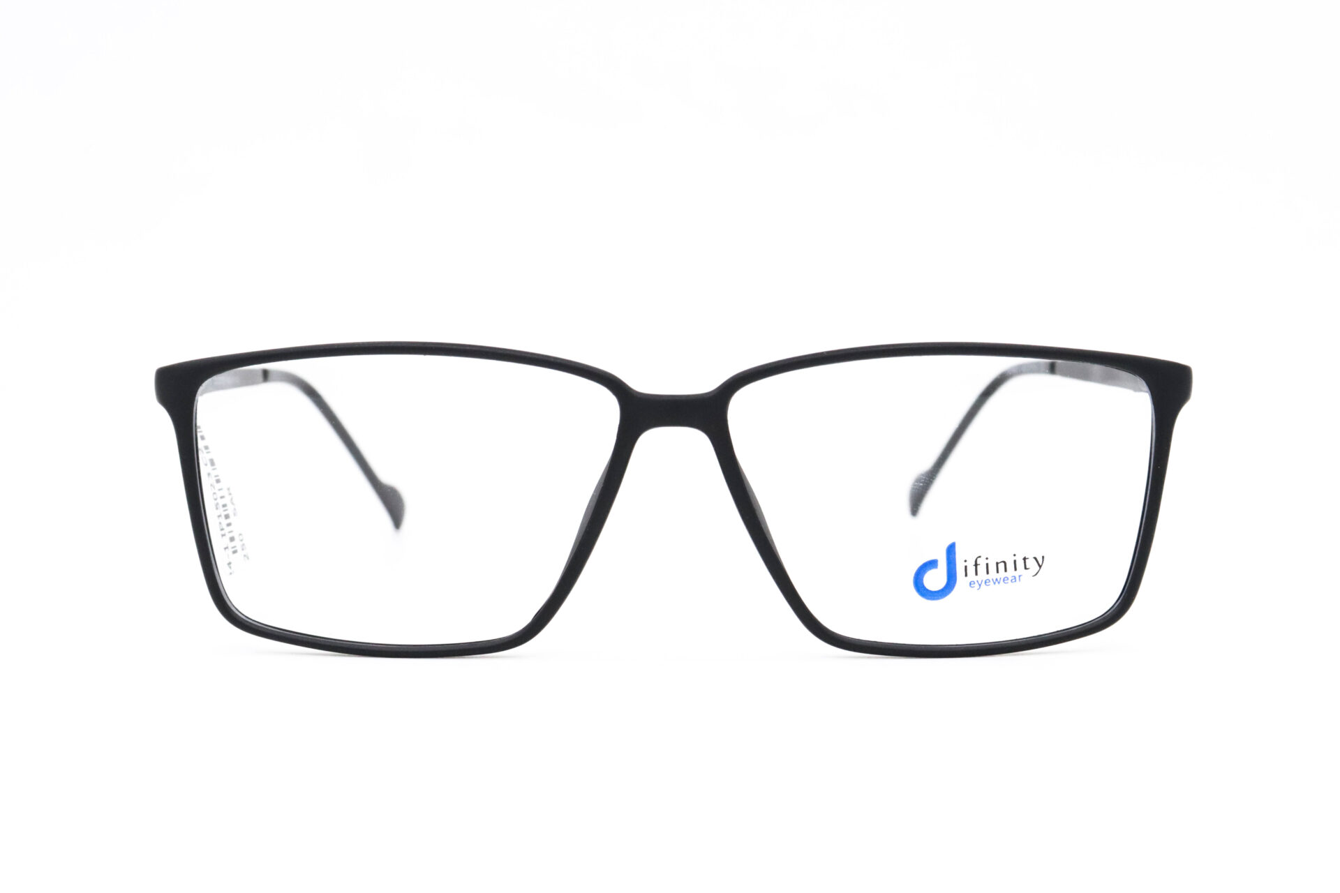 اطار طبي DIFINITY مع عدسات حماية من الأشعة الزرقاء للرجال مستطيل لون أسود - IP15025 C2