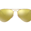 نظارة شمسية RAYBAN للرجال والنساء آفياتو لون ذهبي - RB3025 11293