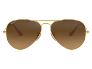 نظارة شمسية RAYBAN للرجال والنساء آفياتو لون ذهبي - RB3025 112M2