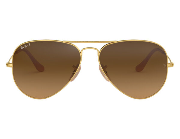 نظارة شمسية RAYBAN للرجال والنساء آفياتو لون ذهبي - RB3025 112M2