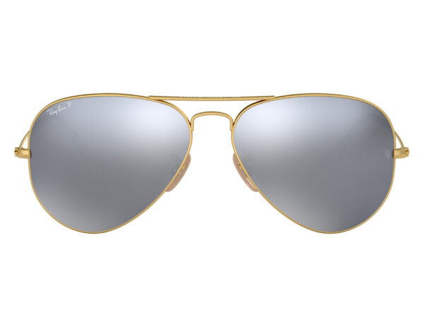 نظارة شمسية RAYBAN للرجال والنساء آفياتو لون ذهبي - RB3025 112W3