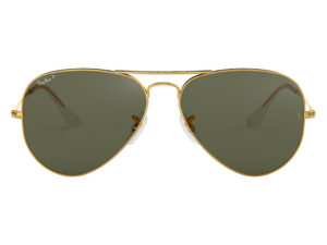 نظارة شمسية RAYBAN للرجال والنساء آفياتو لون ذهبي - RB3025 00158