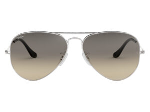 نظارة شمسية RAYBAN للرجال والنساء آفياتو لون فضي - RB3025 00332