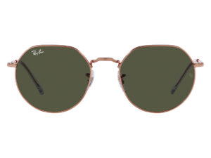 نظارة شمسية RAYBAN للرجال والنساء دائري لون ذهبي و وردي - RB3565 920231