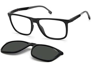 نظارة طبية مع عدسات شمسي CARRERA للرجال مستطيل لون أسود - 16/CS 807/M9