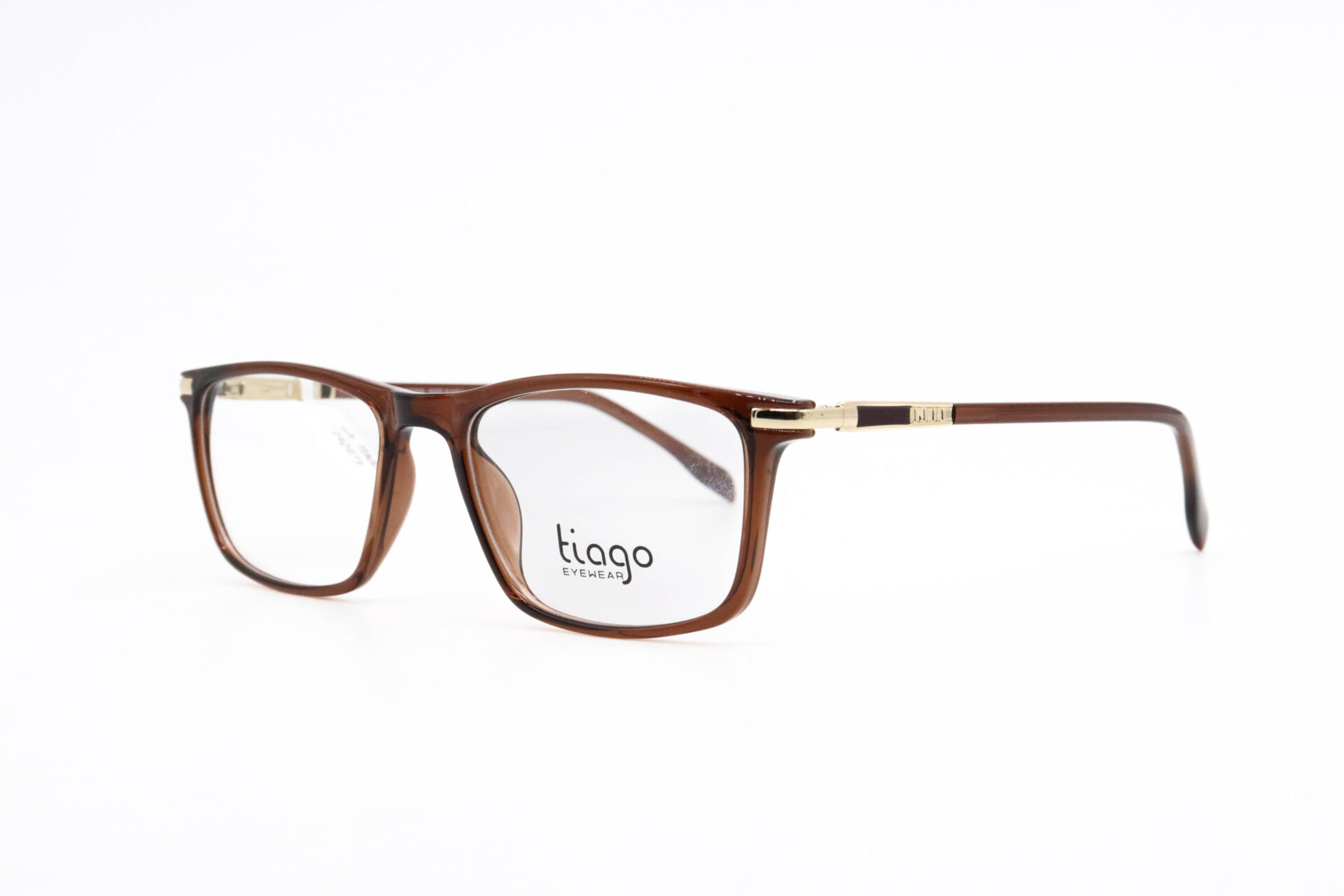 اطار طبي TIAGO للرجال والنساء مستطيل لون بني - RY22633 C3