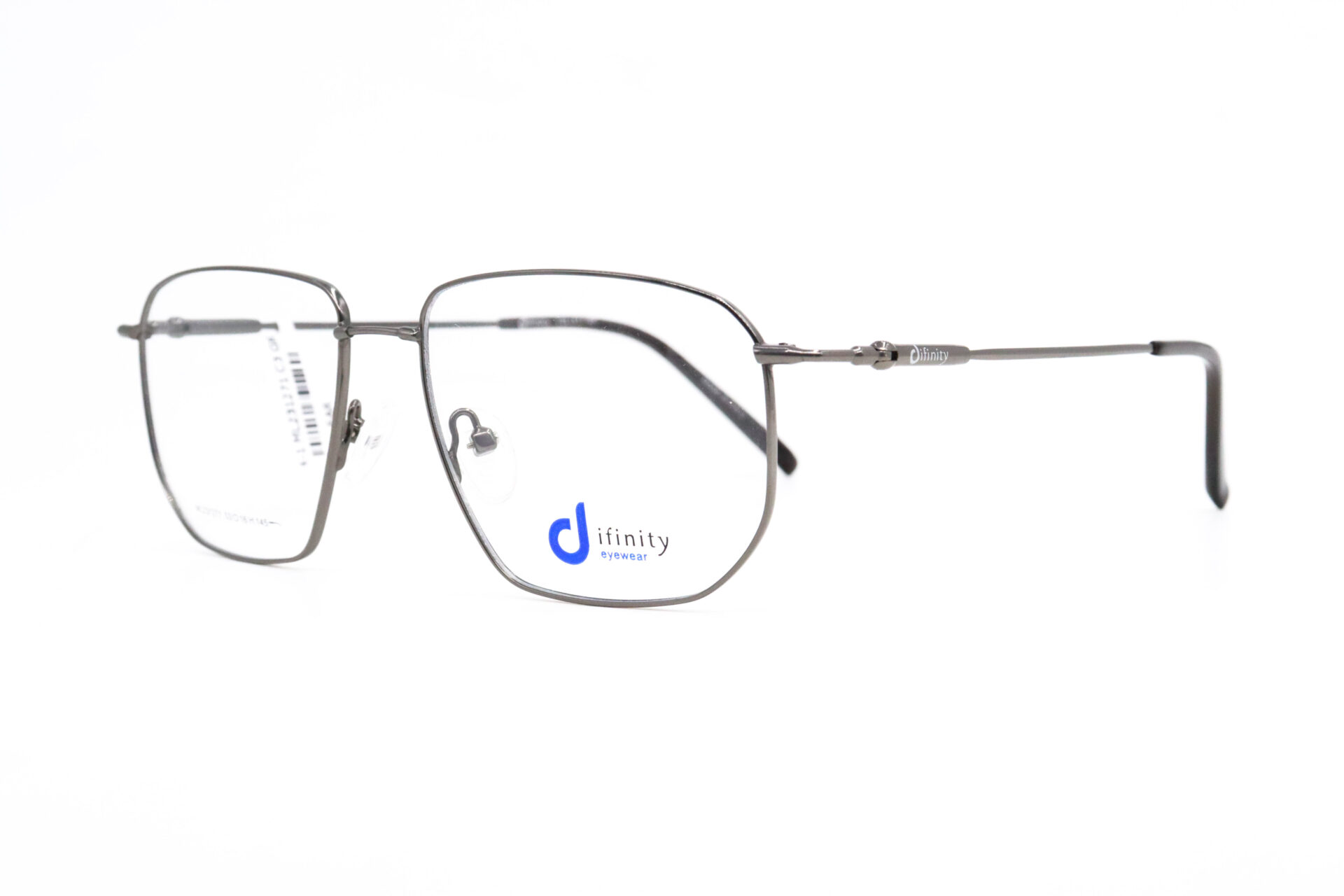 اطار طبي DIFINITY للرجال مستطيل لون رمادي غامق - ML231271 C03