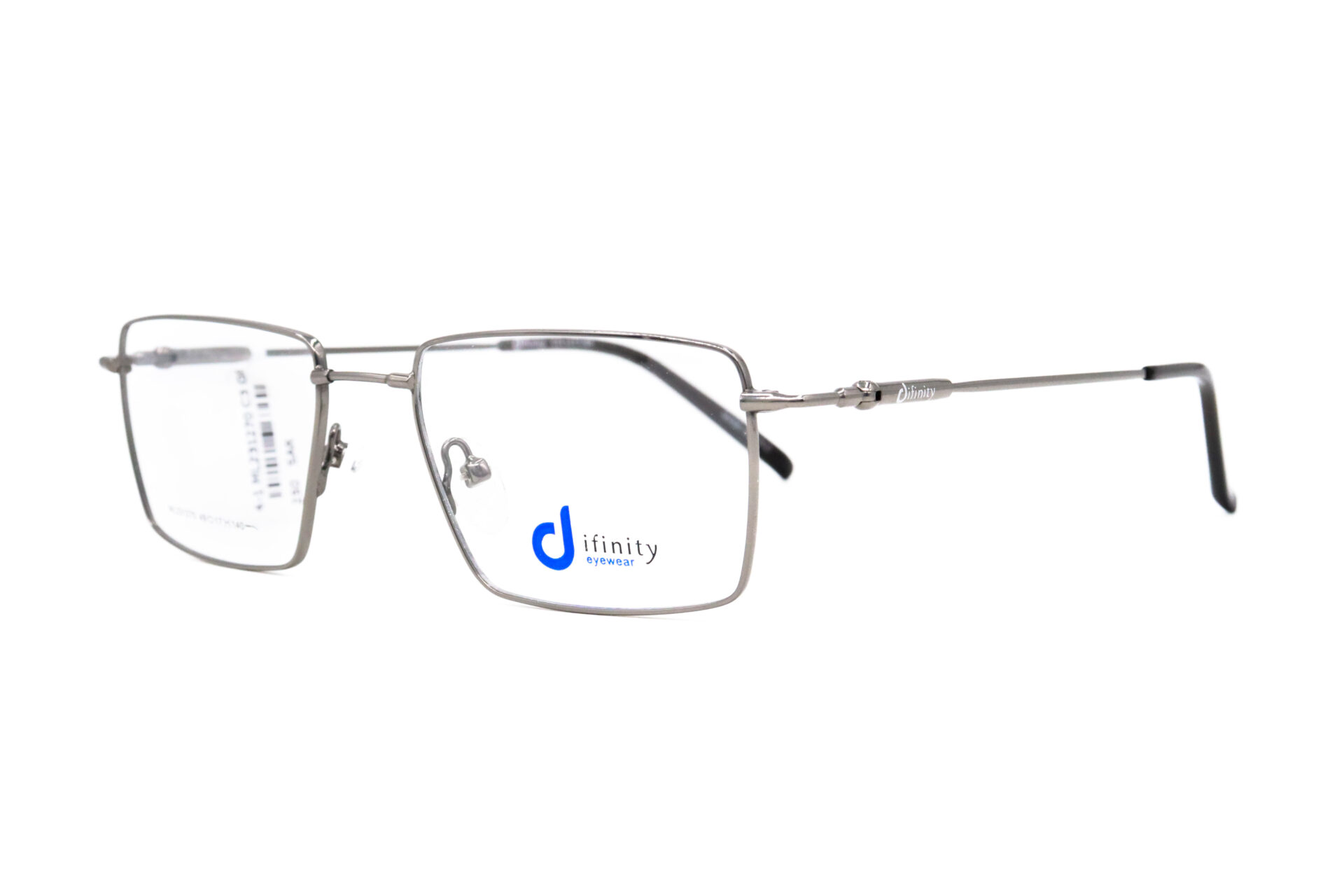 اطار طبي DIFINITY للرجال مستطيل لون رمادي غامق - ML231270 C03