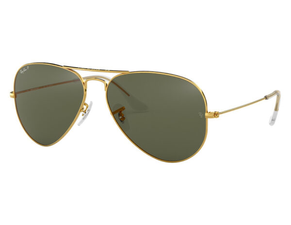 نظارة شمسية RAYBAN للرجال والنساء آفياتو لون ذهبي - RB3025 00158