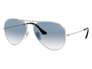 نظارة شمسية RAYBAN للرجال والنساء آفياتو لون فضي - RB3025 0033F