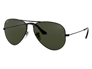 نظارة شمسية RAYBAN للرجال والنساء آفياتو لون أسود - RB3025 L2823