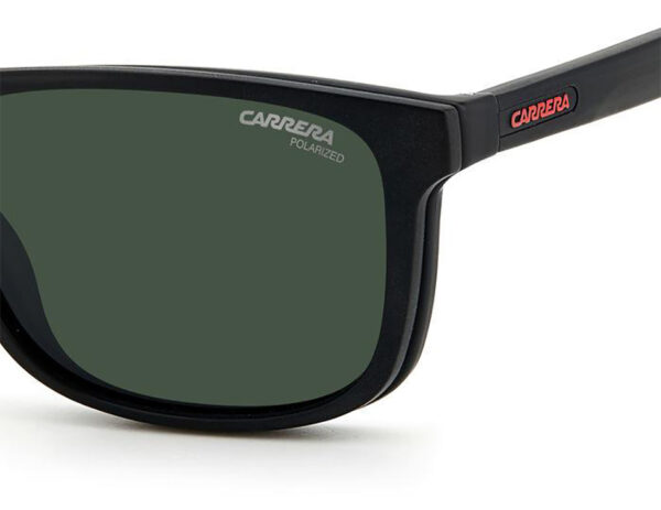 نظارة طبية مع عدسات شمسي CARRERA للرجال مستطيل لون أسود - 8053/CS 003/UC