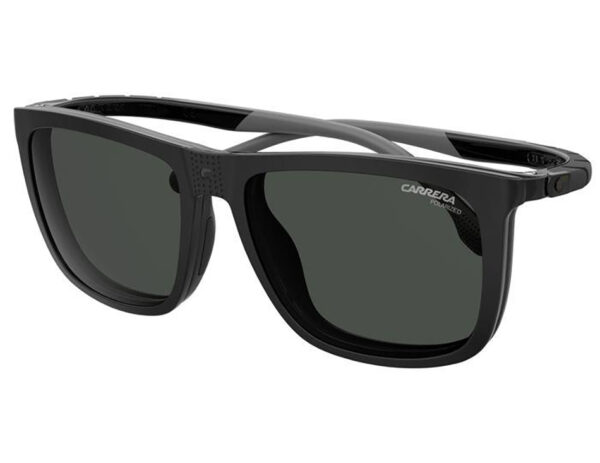 نظارة طبية مع عدسات شمسي CARRERA للرجال مستطيل لون أسود - 16/CS 807/M9