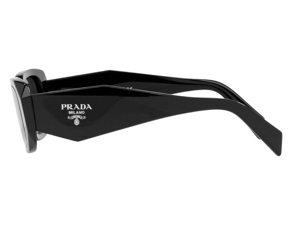 نظارة شمسية PRADA للنساء مستطيل لون أسود - PR17WS 1AB5S0