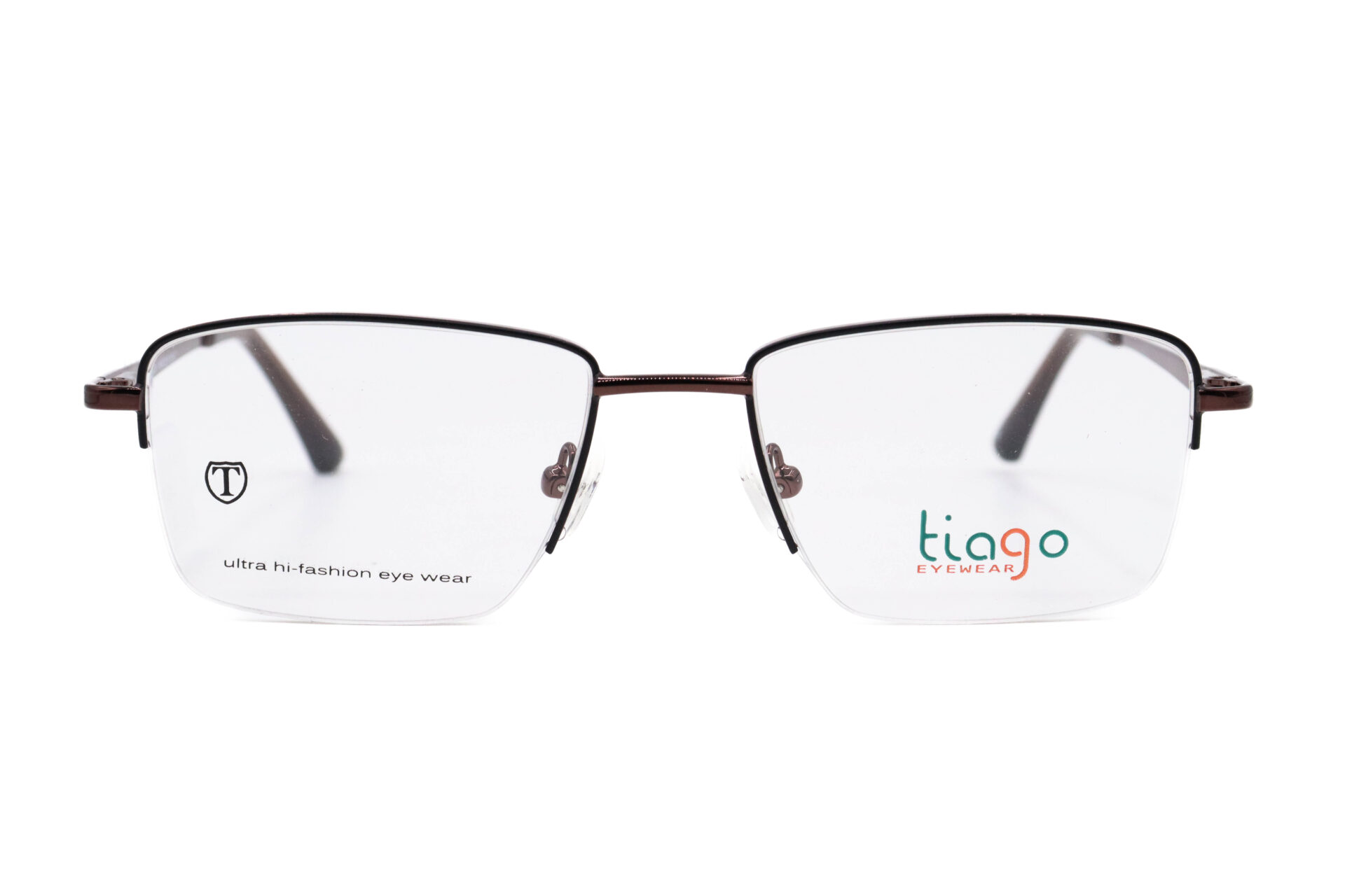 اطار طبي TIAGO للرجال مستطيل لون برونزي - X1648 C4