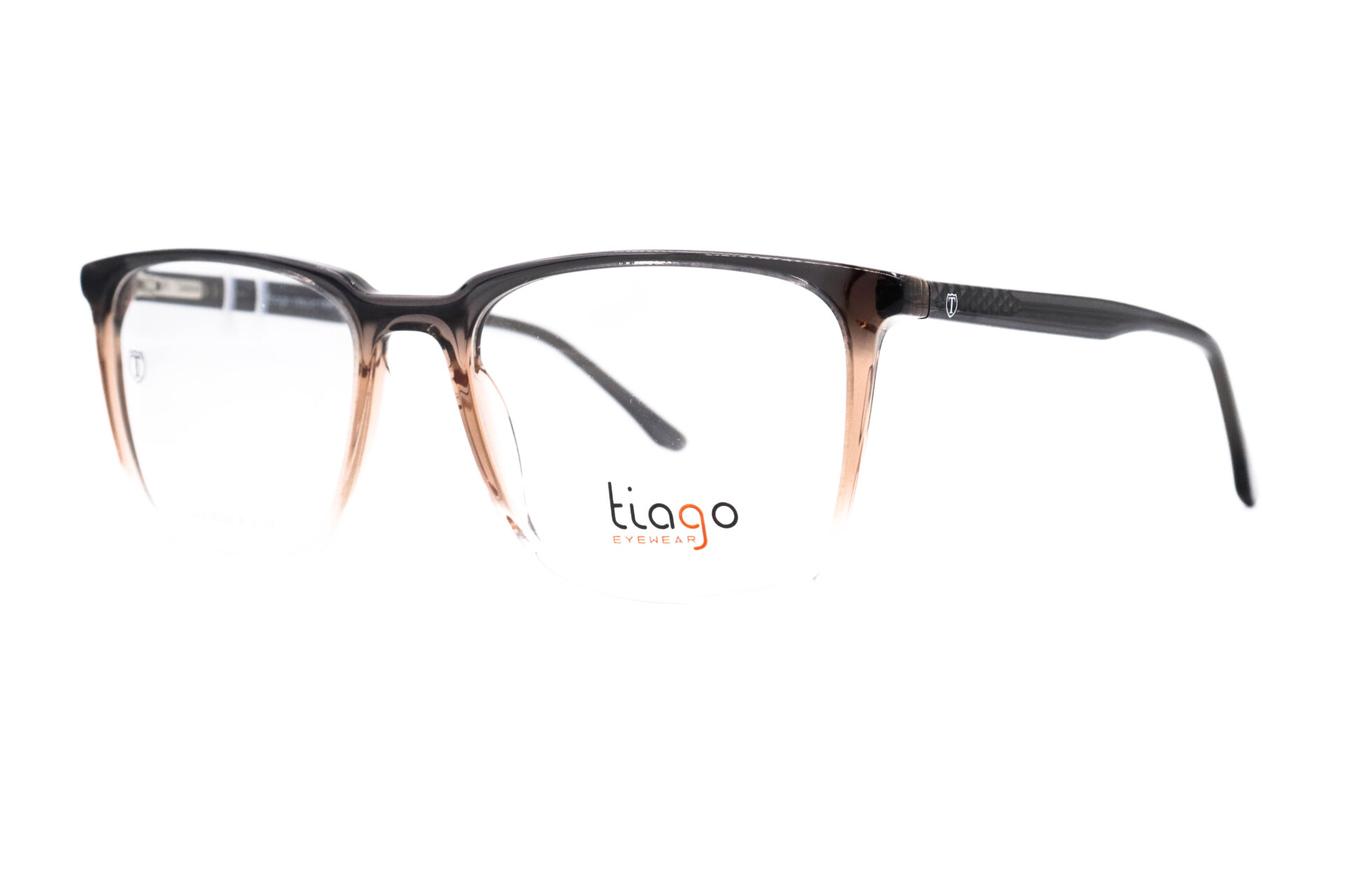 اطار طبي TIAGO للرجال مستطيل لون تدرجات البني - 7309 C6