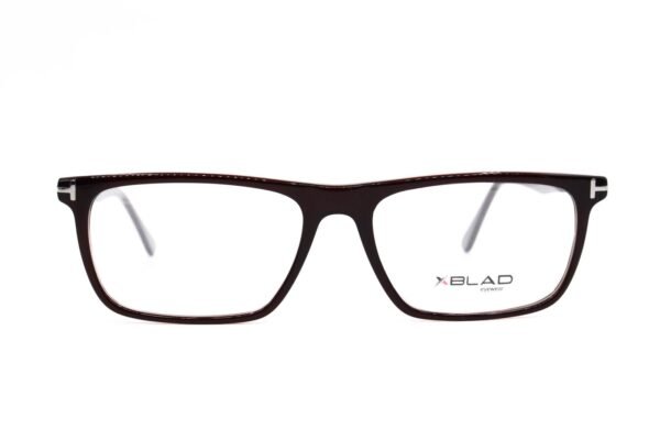 اطار طبي XBLAD للرجال مستطيل لون بني  - FT5681B C18