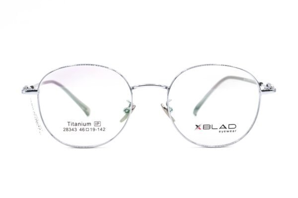 اطار طبي XBLAD للنساء دائري لون فضي  - 28343 C3
