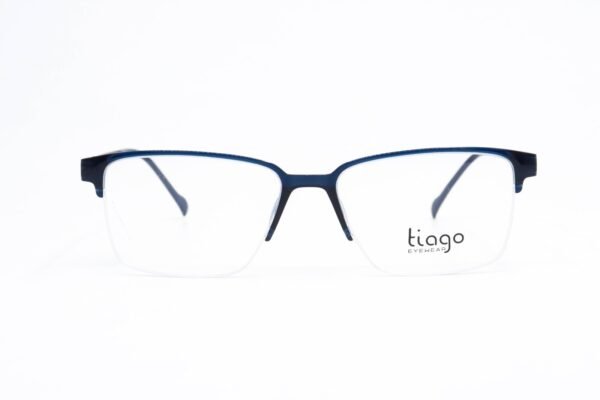 اطار طبي TIAGO للرجال مستطيل لون أزرق  - IP1045 C3