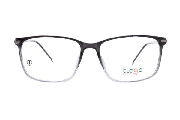 اطار طبي TIAGO للرجال مستطيل لون تدرج الأسود  - IP1047 C4