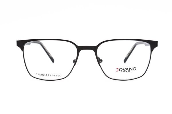 اطار طبي JOVANO للرجال مستطيل لون أسود  - 2801 C5
