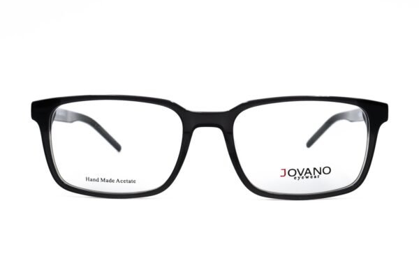 اطار طبي JOVANO للرجال مستطيل لون أسود  - 7495 C4