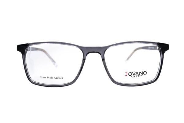 اطار طبي JOVANO للرجال مستطيل لون رمادي  - 7541 C8
