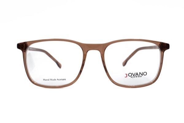 اطار طبي JOVANO للرجال مستطيل لون بيج  - 7720 C2