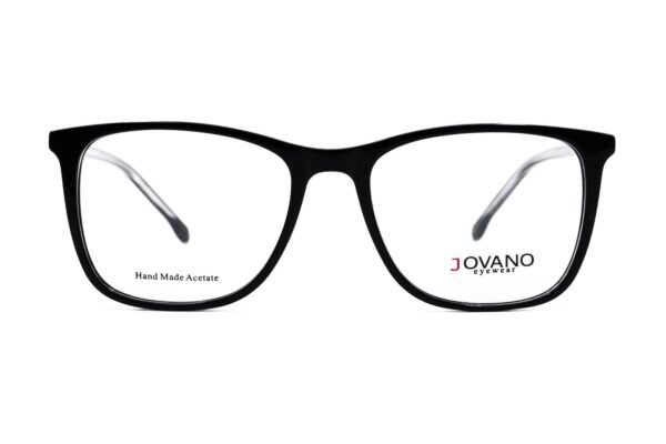 اطار طبي JOVANO للنساء مستطيل لون أسود  - 7723 C1
