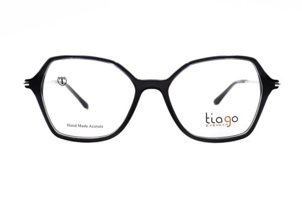 اطار طبي TIAGO للنساء كات آي لون أسود و فضي  - 7388 C6