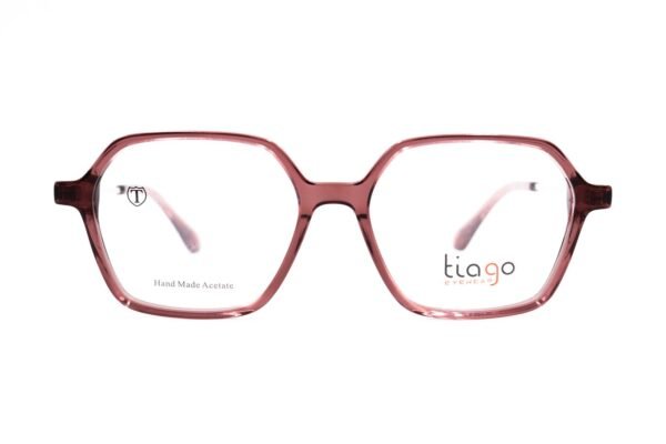 اطار طبي TIAGO للنساء مربع لون وردي  - 7413 C5
