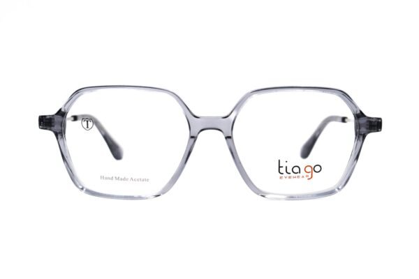 اطار طبي TIAGO للنساء مربع رمادي شفاف - 7413 C7