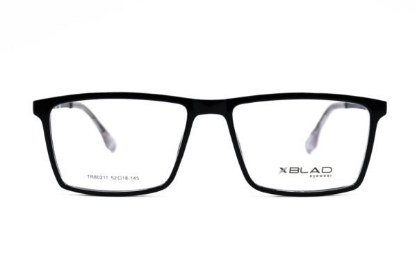 اطار طبي XBLAD للرجال مستطيل لون أسود  - TR80211 C1