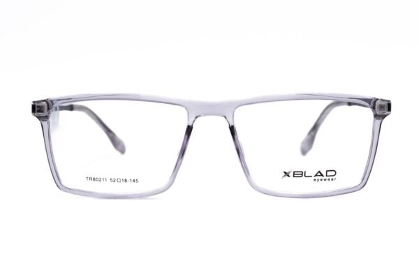 اطار طبي XBLAD للرجال مستطيل لون شفاف - TR80211 C4