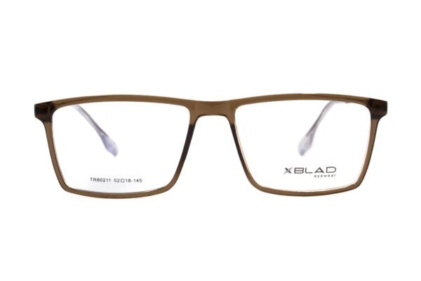 اطار طبي XBLAD للرجال مستطيل لون بيج  - TR80211 C7