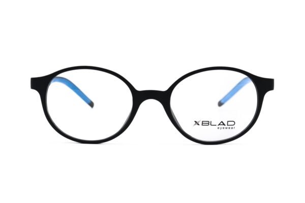 اطار طبي XBLAD للأطفال دائري لون أسود و أزرق  - N2002 C1