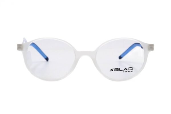 اطار طبي XBLAD للأطفال دائري لون أزرق شفاف  - N2002 C5
