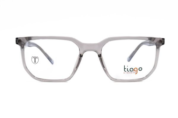 اطار طبي TIAGO للرجال مستطيل لون شفاف - 24018 C5