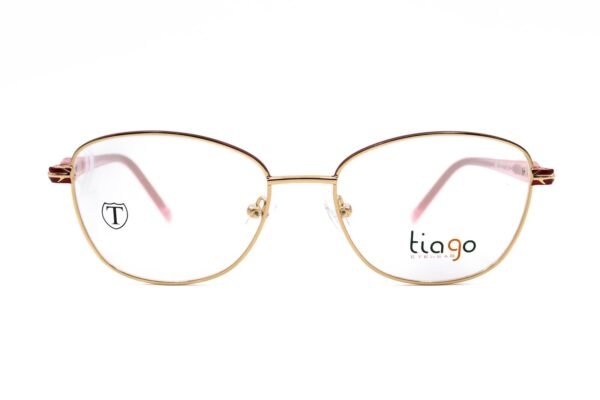 اطار طبي TIAGO للنساء كات آي لون ذهبي و وردي  - 4551 C2