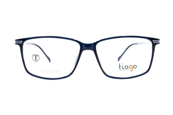 اطار طبي TIAGO للرجال مستطيل لون أزرق  - IP8031 C3