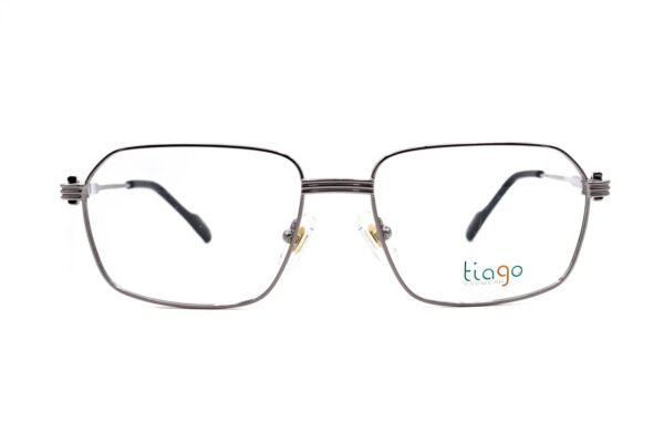 اطار طبي TIAGO للرجال مستطيل لون فضي  - CT0445O C3