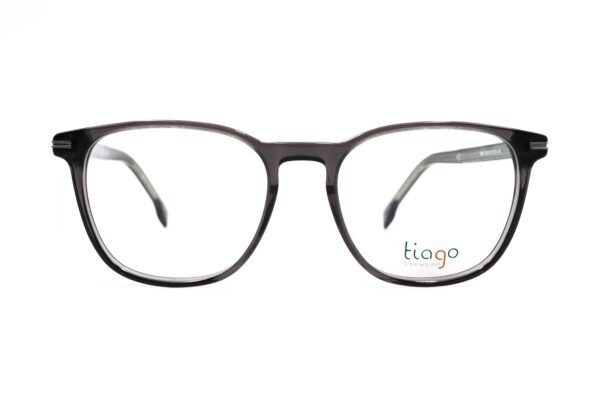 اطار طبي TIAGO للرجال مستطيل لون رمادي  - 1680 C3