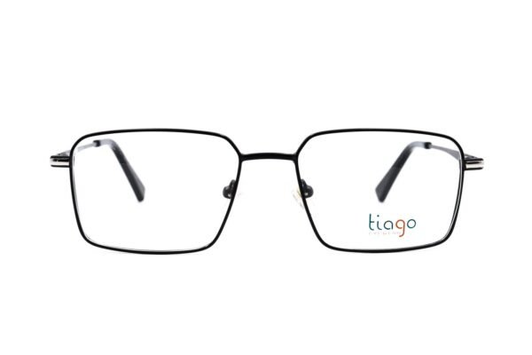 اطار طبي TIAGO للرجال مستطيل لون أسود  - 4521 C1