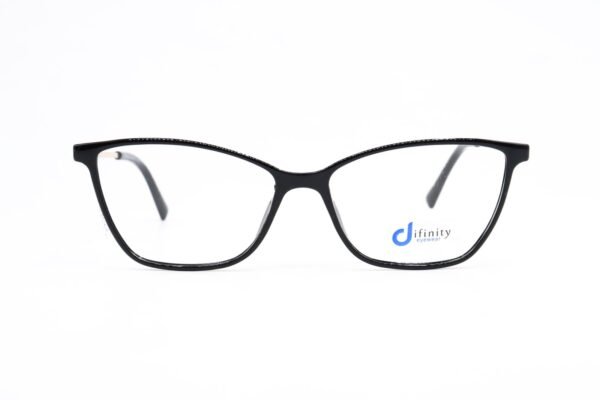 اطار طبي DIFINITY للنساء كات آي لون أسود و ذهبي  - T831 C1