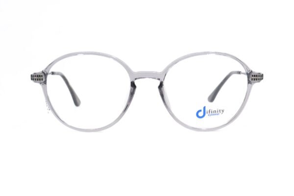 اطار طبي DIFINITY للرجال والنساء دائري لون شفاف - YY8502 C6