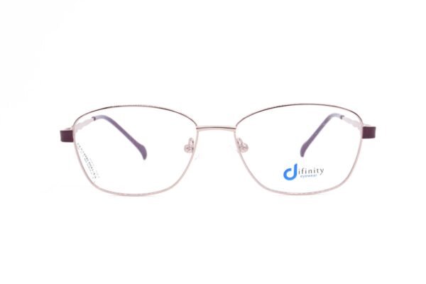 اطار طبي DIFINITY للنساء مستطيل لون بنفسجي  - YY9538 C5