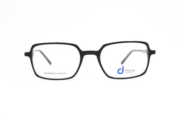 اطار طبي DIFINITY للرجال مستطيل لون أسود  - HA09 C1