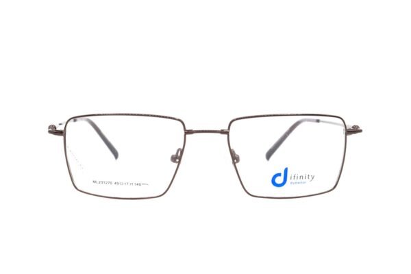 اطار طبي DIFINITY للرجال مستطيل لون برونزي  - ML231270 C05