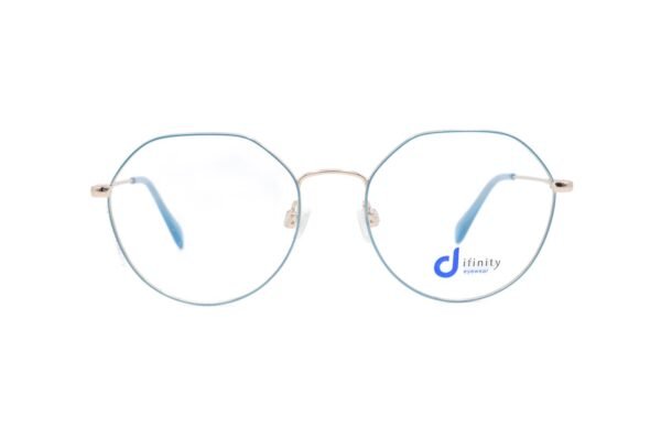اطار طبي DIFINITY للنساء دائري لون أزرق  - 2856 C6
