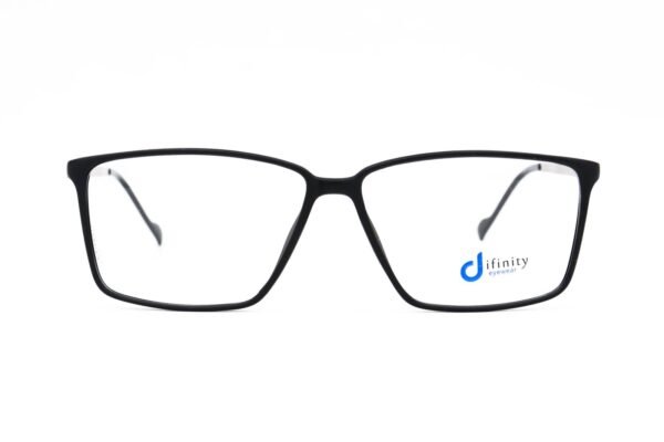 اطار طبي DIFINITY للنساء مستطيل لون أسود  - IP12034 C2